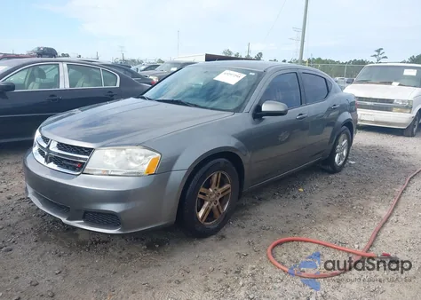 2012 Dodge Avenger Sxt from USA, damaged, VIN 1C3CDZCB9CN312459